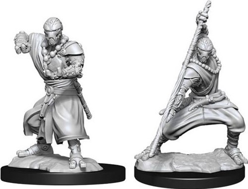 WZK90234S Dungeons And Dragons Nolzur's Marvelous Unpainted Minis: Warforged Monk published by WizKids Games