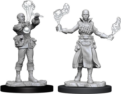 2!WZK90329S Pathfinder Deep Cuts Unpainted Miniatures: Human Alchemist Female published by WizKids Games