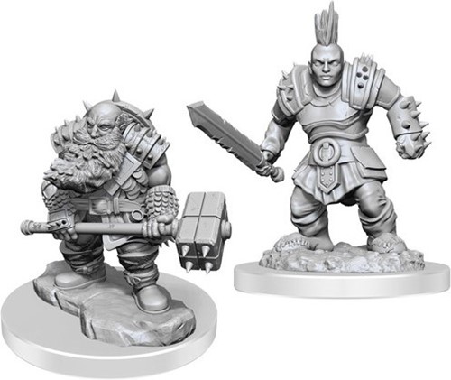 Dungeons And Dragons Nolzur's Marvelous Unpainted Minis: Duergar Fighters