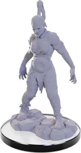 WZK90445S Pathfinder Deep Cuts Unpainted Miniatures: Plague Zombie And Skeletal Champion published by WizKids Games