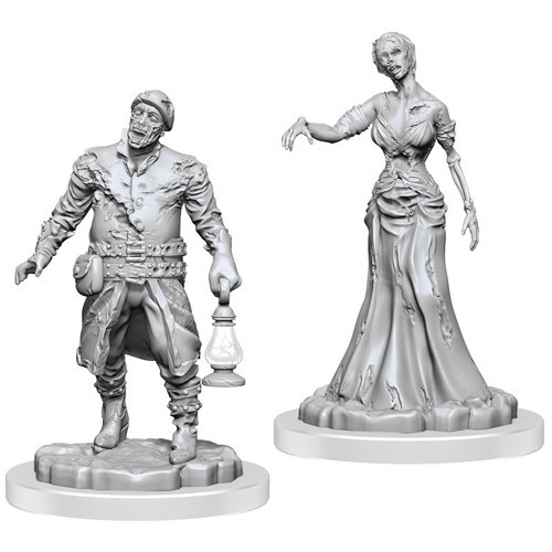 WZK90532S Pathfinder Deep Cuts Unpainted Miniatures: Zombies published by WizKids Games