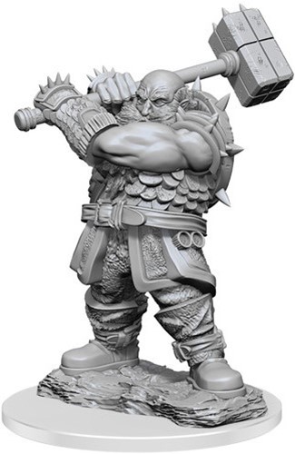 WZK90579S Dungeons And Dragons Nolzur's Marvelous Unpainted Minis: Enlarged Duergar published by WizKids Games
