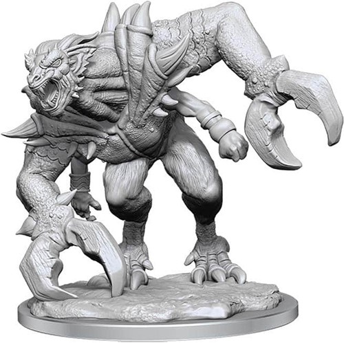 WZK90635S Dungeons And Dragons Nolzur's Marvelous Unpainted Minis: Glabrezu published by WizKids Games
