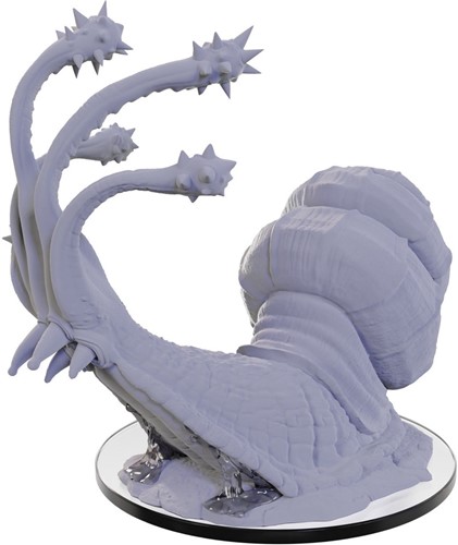 2!WZK90676S Dungeons And Dragons Nolzur's Marvelous Unpainted Minis: Flail Snail published by WizKids Games