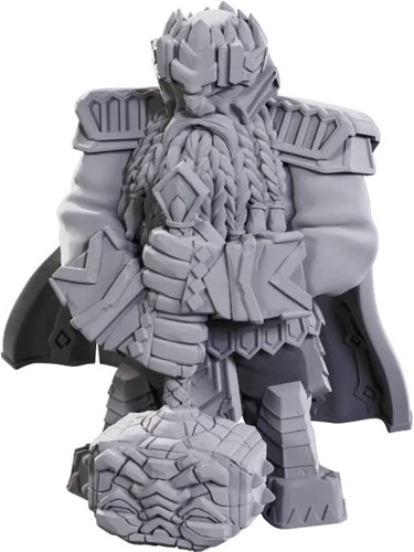 2!WZK90710 Pathfinder Deep Cuts Unpainted Miniatures: Male Dwarf Champion High-Level published by WizKids Games