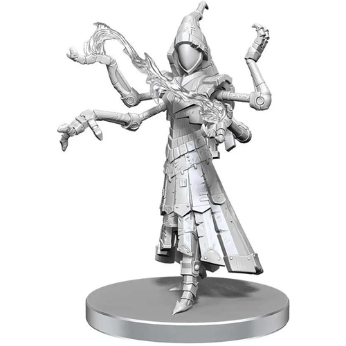 2!WZK90787 Pathfinder Deep Cuts Unpainted Miniatures: Clockwork Mage published by WizKids Games