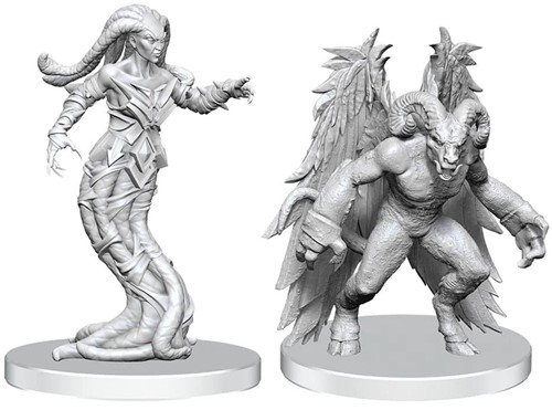 2!WZK90837 Pathfinder Deep Cuts Unpainted Miniatures: Gylou published by WizKids Games