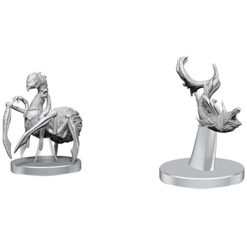 WZK90856 Dungeons And Dragons Nolzur's Marvelous Unpainted Minis: Neogi And Space Eel published by WizKids Games