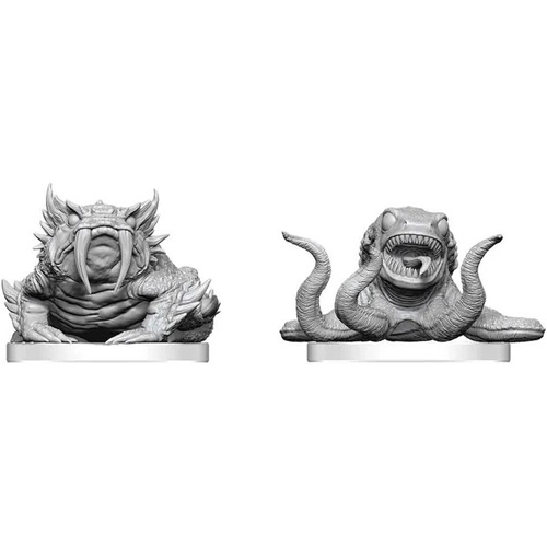 2!WZK90868 Pathfinder Deep Cuts Unpainted Miniatures: Bogwid And Slurk published by WizKids Games