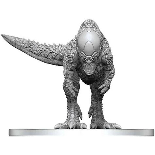 2!WZK90873 Pathfinder Deep Cuts Unpainted Miniatures: Pachycephalosaurus published by WizKids Games