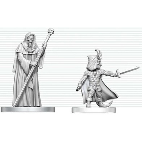 3!WZK90890 Dungeons And Dragons Nolzur's Marvelous Unpainted Minis: Cultist Of Bhaal And Cultist Of Myrkul published by WizKids Games