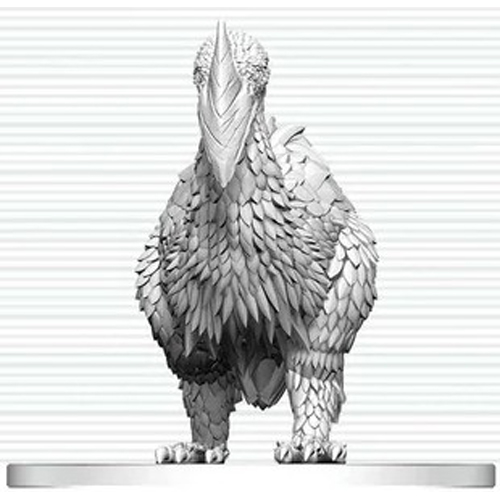 3!WZK90895 Dungeons And Dragons Nolzur's Marvelous Unpainted Minis: Axe Beak published by WizKids Games