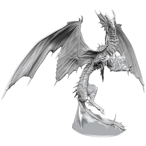 WZK90903 Pathfinder Deep Cuts Unpainted Miniatures: Adult Mirage Dragon published by WizKids Games