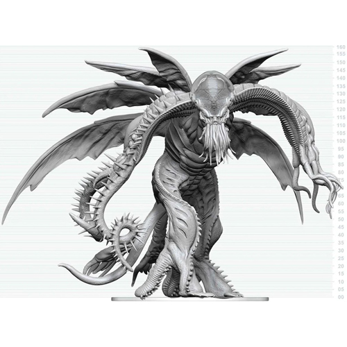 2!WZK90906 Dungeons And Dragons Nolzur's Marvelous Unpainted Minis: Cthulhu published by WizKids Games