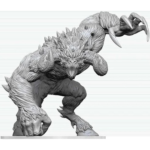 2!WZK90911 Dungeons And Dragons Nolzur's Marvelous Unpainted Minis: Goristro published by WizKids Games
