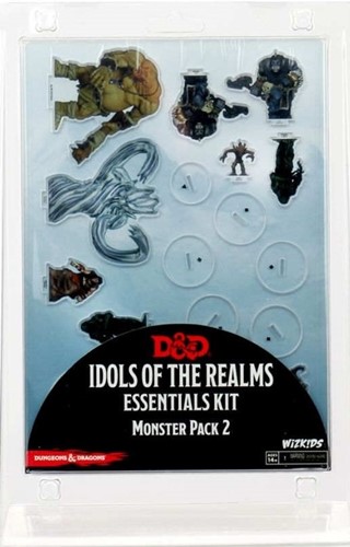 2!WZK94501 Dungeons And Dragons: Essentials 2D Miniatures: Monster Pack #2 published by WizKids Games