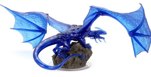 WZK96019 Dungeons And Dragons: Sapphire Dragon Premium Figure published by WizKids Games