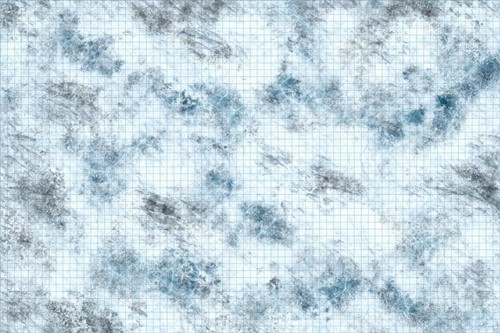 WZK96051 Dungeons And Dragons: Tundra Battle Mat published by WizKids Games