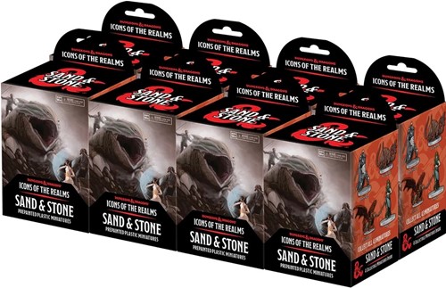 WZK96234 Dungeons And Dragons: Sand And Stone Booster Brick published by WizKids Games