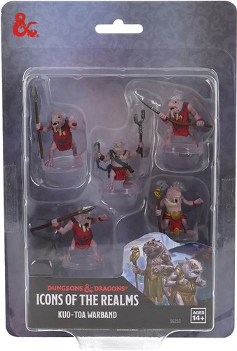 2!WZK96253 Dungeons And Dragons: Kuo-Toa Warband published by WizKids Games