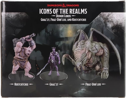 WZK96267 Dungeons And Dragons: Demon Lords - Graz'zt, Fraz Urb'luu And Kostchtchie published by WizKids Games