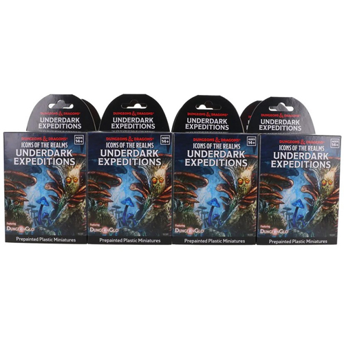 2!WZK96359 Dungeons And Dragons: Icons Of The Realms: Underdark Expeditions Booster Brick published by WizKids Games