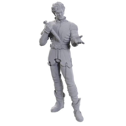 3!WZK96366 Dungeons And Dragons Nolzur's Marvelous Unpainted Minis: Gale And Astarion published by WizKids Games