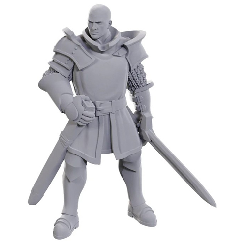 3!WZK96370 Dungeons And Dragons Nolzur's Marvelous Unpainted Minis: Ulder Ravengard And Zevlor published by WizKids Games