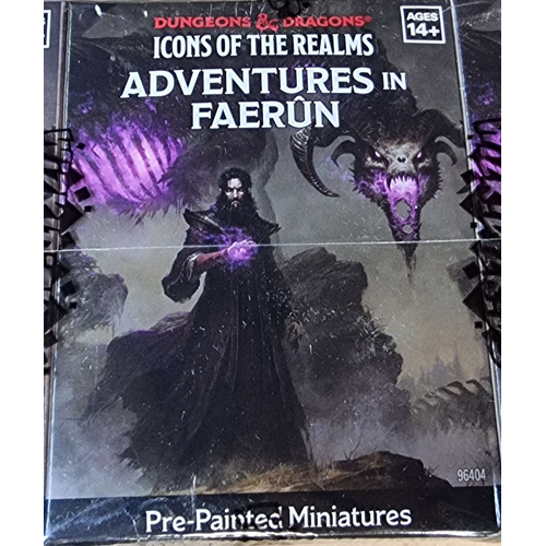 2!WZK96403S Dungeons And Dragons: Icons Of The Realms: Adventures In Faerun Booster Pack published by WizKids Games