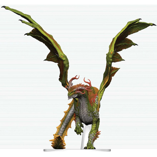 2!WZK96416 Dungeons And Dragons: Icons Of The Realms: Adult Spirit Dragon published by WizKids Games