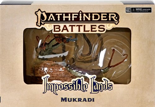 WZK97540 Pathfinder Battles: Impossible Lands - Mukradi Boxed Figure published by WizKids Games