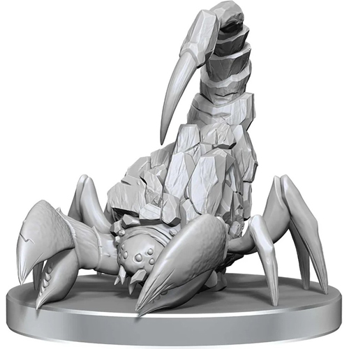 3!WZK97588 Pathfinder Deep Cuts Unpainted Miniatures: Cave Scorpion And Hunting Spider published by WizKids Games