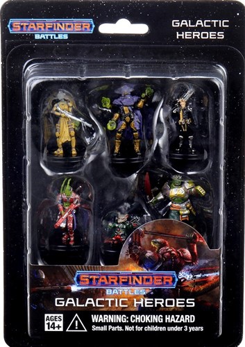 WZK99001 Starfinder Battles: Starter Pack: Heroes published by WizKids Games