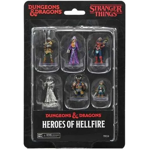 WZK99034 Dungeons And Dragons RPG: Stranger Things: Heroes of Hellfire published by WizKids Games