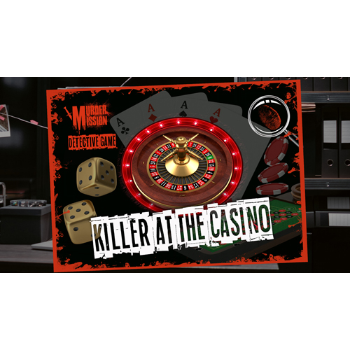 1!XCAPCASI Killer At The Casino Board Game published by Xcapism Learning Ltd