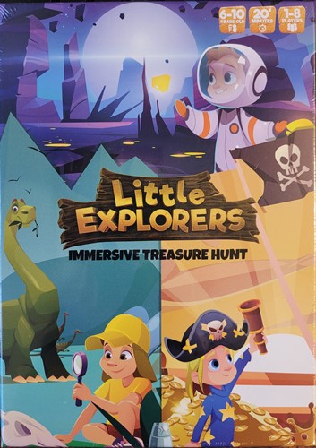 XDFXLEX Little Explorers Board Game published by XD Productions