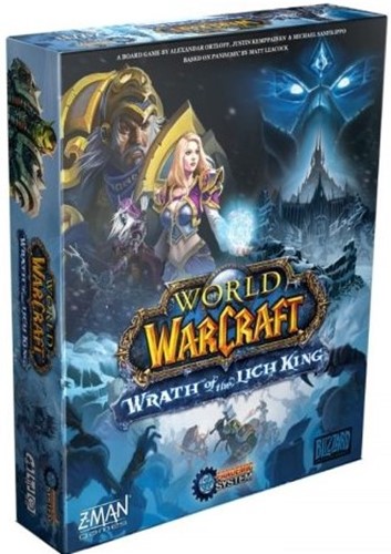 2!ZMG7125 World Of Warcraft Board Game: Wrath Of The Lich King published by Z-Man Games