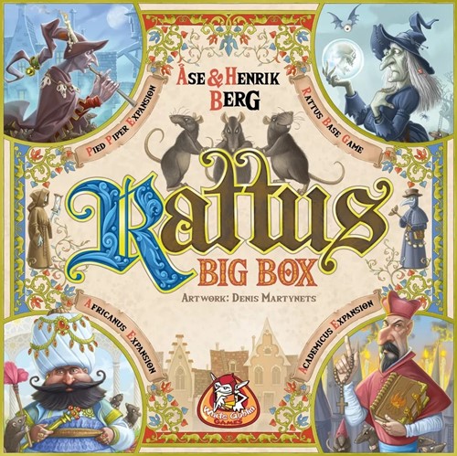 ZMG8000 Rattus Board Game: Big Box Edition published by Z-Man Games