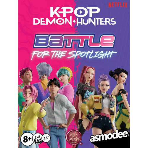 2!ZMGLLN0101 KPop Demon Hunters: Battle For The Spotlight Card Game published by Z-Man Games