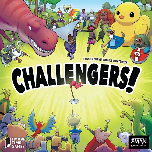 ZMGZM026 Challengers Card Game published by Z-Man Games