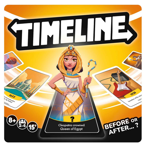 3!ZYGTIM0101EN Timeline Card Game (2026 Refresh) published by Zygomatic