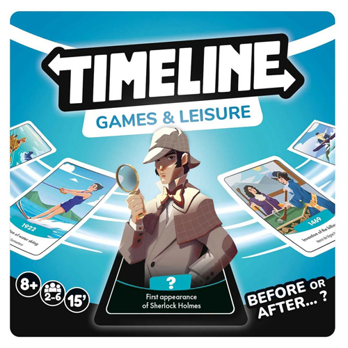 3!ZYGTIM0201EN Timeline Card Game (2026 Refresh): Games And Leisure Expansion published by Zygomatic